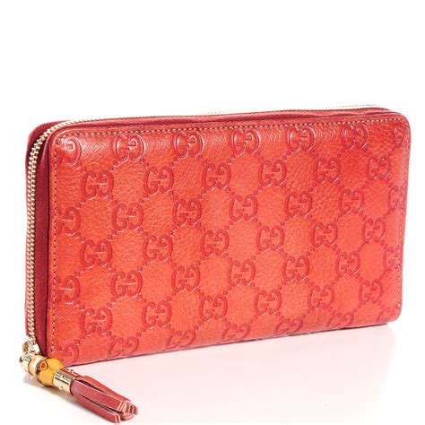 gucci ssima wallet|gucci zipper wallet.